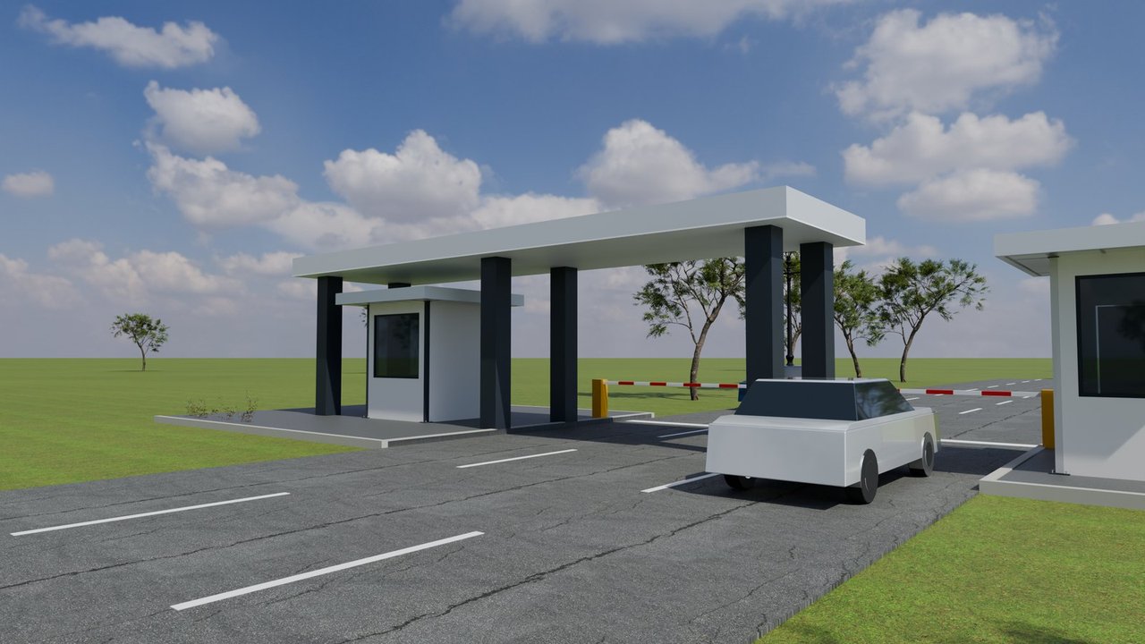 From architectural drawings to shop drawings: an entrance canopy, end to end